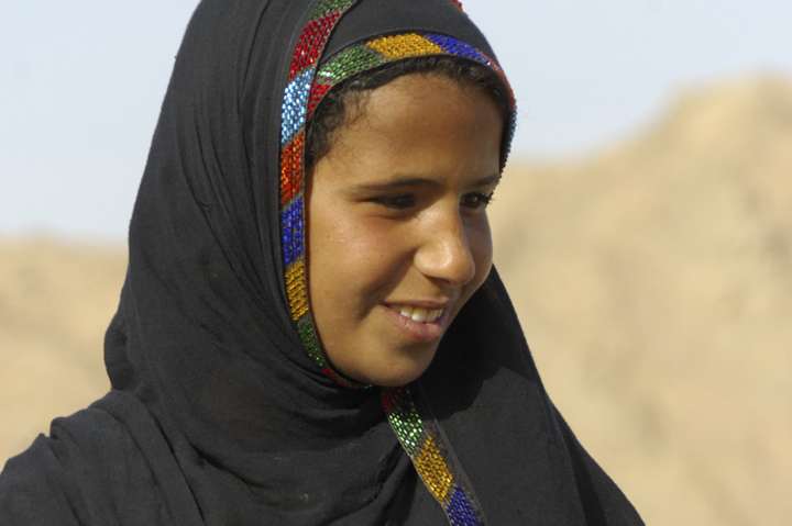 Beduinen-Mädchen